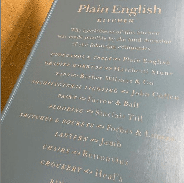 London Sign painters, NGS stylish sign writers.