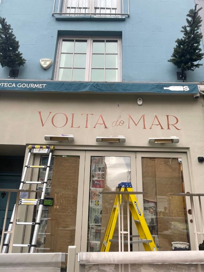 Inspiration images Traditional Sign Writer NGS London. Brazilian Portuguese restaurant signage sign writing Southe Kensington Chelsea