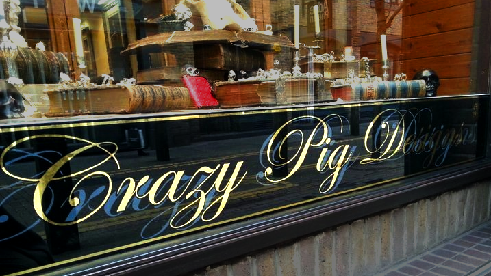 NGS gilded shop, Traditional, sign painter, signwriter, London sign writer, KAYU in Gold Leaf, Mayfair, Lettering artist, , reverse glass gold letters foiled on windows,, London sign co, sustainable signage work names Traditional sign writers of London.