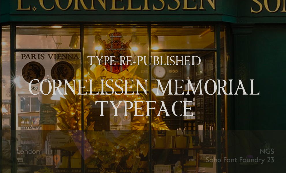 Cornelissen Richard Apps Sign writer font. Traditional Sign Writer NGS London. Font Foundry Soho Bold Type, By NGS London Signs and Banners Co