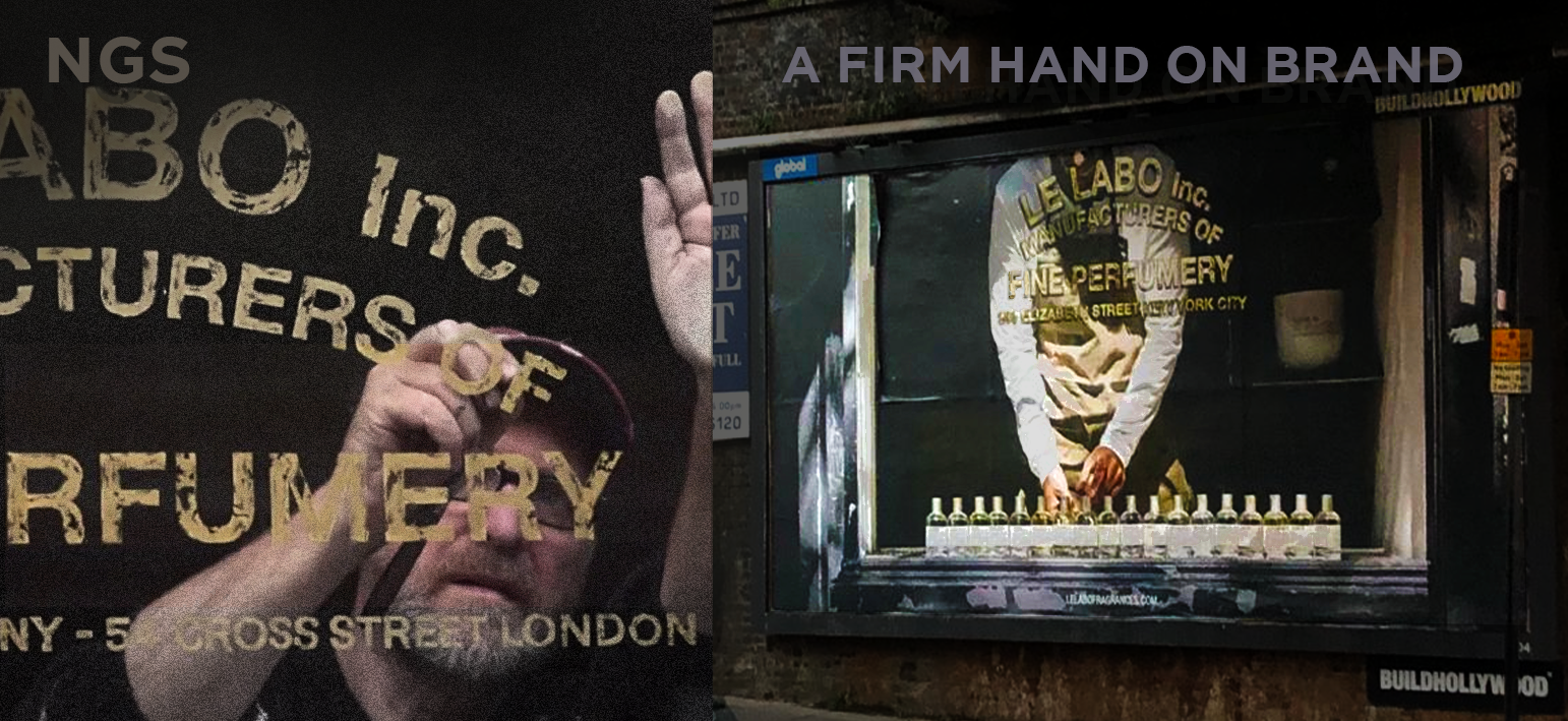 About Nick Garrett Artist Sign writer: renowned team page Team: Seraina and Nick, Gold shop signs, Transom Letters by Nick and Seraina NGS Garrett Signs