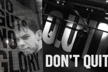 Traditional Sign Writer NGS London. typographic logo brand 12X3 Boxing Gym signage. sign designers. NGS London