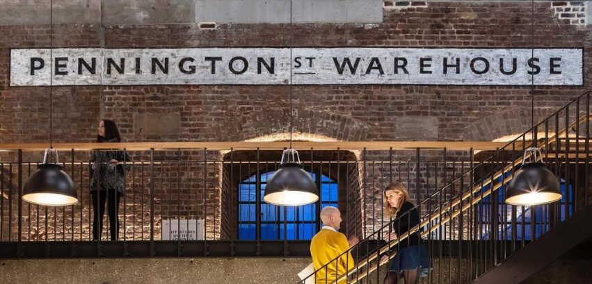 Soho bold distressed type NGS Signs