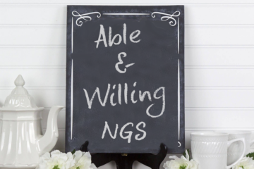 NGS Signs Able and willing, design led typographic sign writers