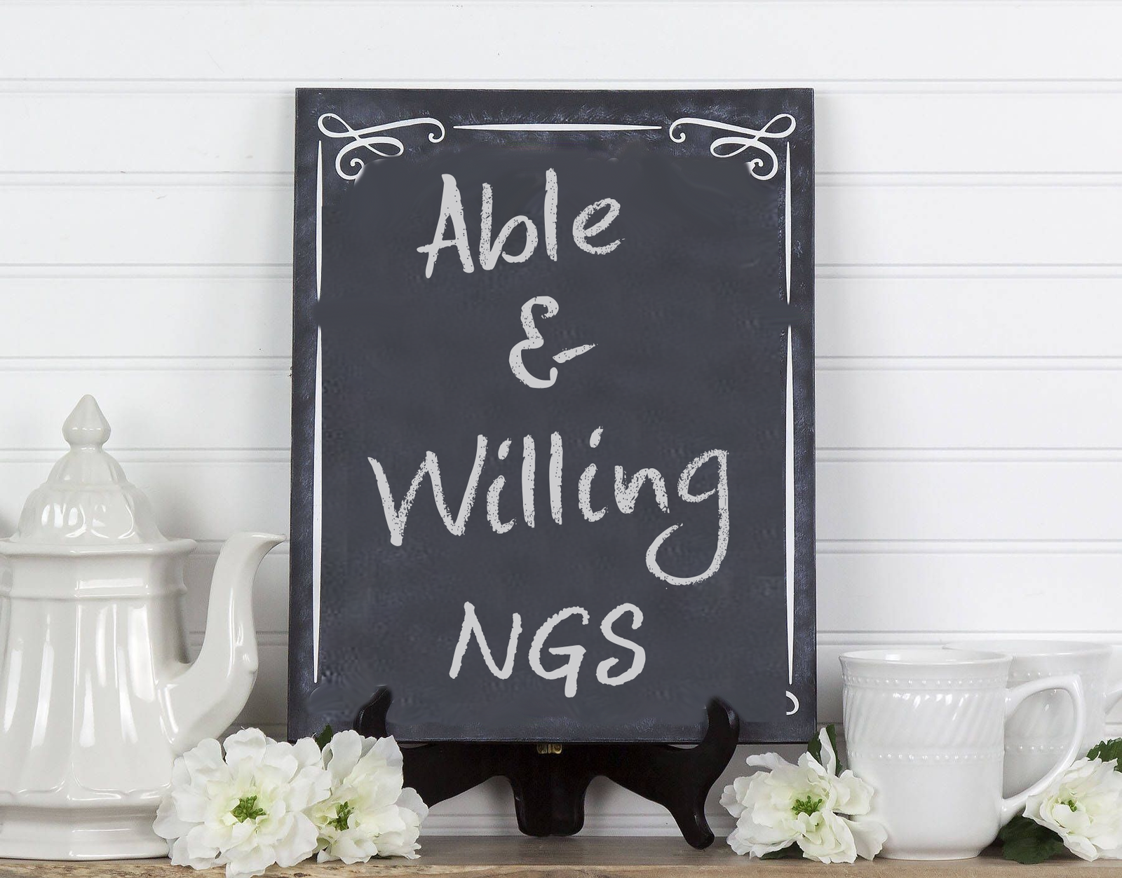 Design led brand signwriting