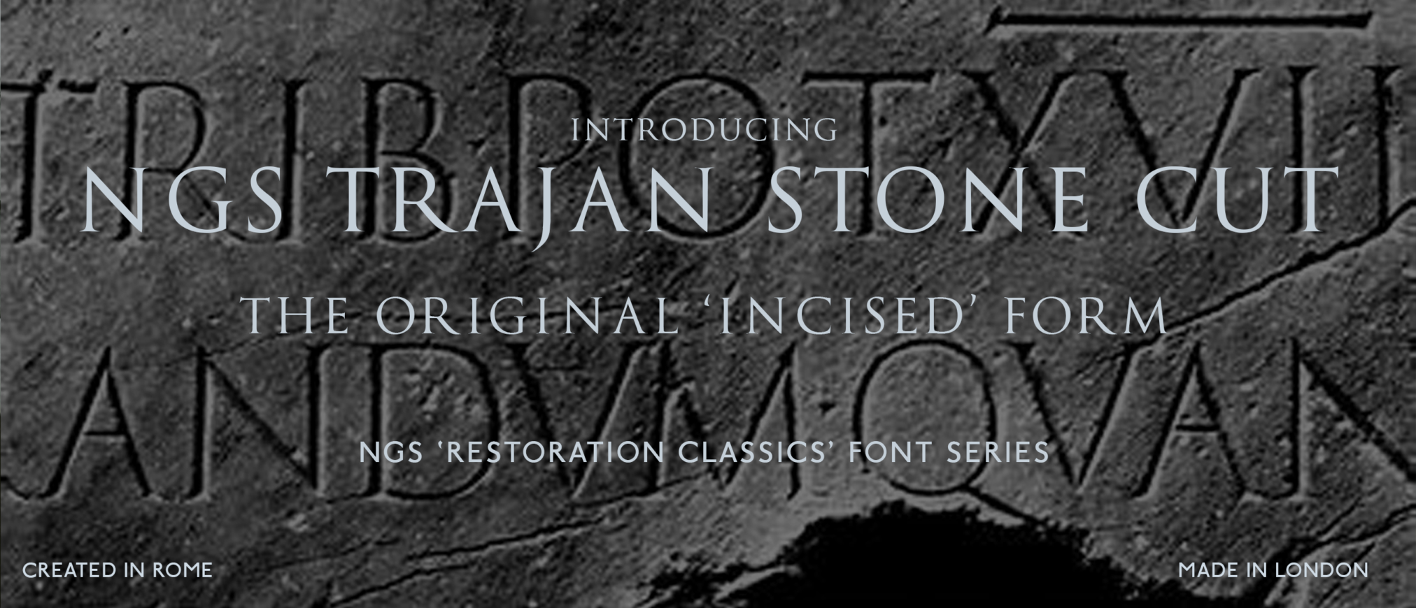 Trajan Stone Cut Type by NGS Typographic Signwriters, Comparative Analysis of NGS Trajan Lettering Research and Historical Foundations

Introduction

The Nick Garrett Signwriters (NGS) possess extensive knowledge and craftsmanship in producing authentic Tru-Cut Trajan lettering, a style rooted deeply in classical Roman inscriptions. Their expertise is complemented by a comprehensive understanding of the historical development of the Trajan typeface, notably Trajan Pro, and the pioneering research conducted by Edward Catich. This analysis aims to compare NGS's latest research findings with these foundational elements, highlighting advancements and nuanced insights.

Historical Context of Trajan Lettering

Trajan lettering originates from the monumental inscriptions on Trajan’s Column in Rome, dating back to AD 113. These inscriptions exemplify the Roman mastery of stone carving, characterized by precise incised glyphs with clean edges and harmonious proportions. Over centuries, scholars like Edward Catich have meticulously studied these inscriptions, emphasizing the importance of brush and chisel techniques that influenced Roman letterforms.

Edward Catich’s Contributions

Edward Catich’s groundbreaking research in the mid-20th century revolutionized understanding of Roman inscription techniques. His experiments demonstrated that Roman letters were often created with a brush or stylus at an acute angle, resulting in distinctive serifs and stroke qualities. Catich’s work underscored the importance of tool angle and stroke direction in replicating authentic Trajan lettering, influencing modern typographic interpretations.

Trajan Pro Typeface Evolution

Trajan Pro, developed by Adobe in 1989, is a digital font inspired by the classical Roman inscriptions. While it captures the general aesthetic—serif shapes, proportions, and stroke contrast—it simplifies some nuances for digital rendering. Critics note that Trajan Pro tends to idealize the letterforms, sometimes overlooking subtle variations present in original stone carvings.

NGS Latest Research Insights

Recent investigations by NGS have focused on refining the authenticity of Trajan lettering through meticulous analysis of original inscriptions and advanced carving techniques. Key findings include:

Tool Angle Precision: Confirming that traditional Roman carvers used an acute angle (approximately 30°) for incising glyphs, which influences the sharpness and depth of serifs.

Stroke Dynamics: Demonstrating that strokes often exhibit a slight variation in width due to natural hand movement, challenging the uniformity seen in digital fonts.

Material Interaction: Exploring how marble's grain and weathering affect letter clarity over time, providing insights into restoration practices.

Modern Replication Techniques: Developing Tru-Cut methods that replicate ancient carving tools and angles with high fidelity, ensuring authentic appearance and durability.