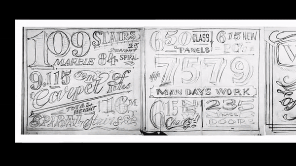 Cetail in the type... graphic designers NGS London