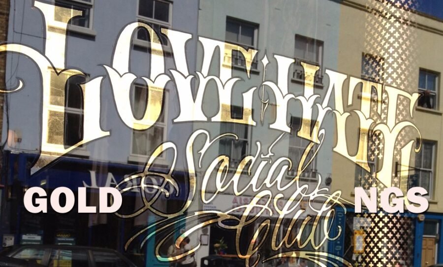 10 years of Gold: Leaf after Leaf of timeless sign writing