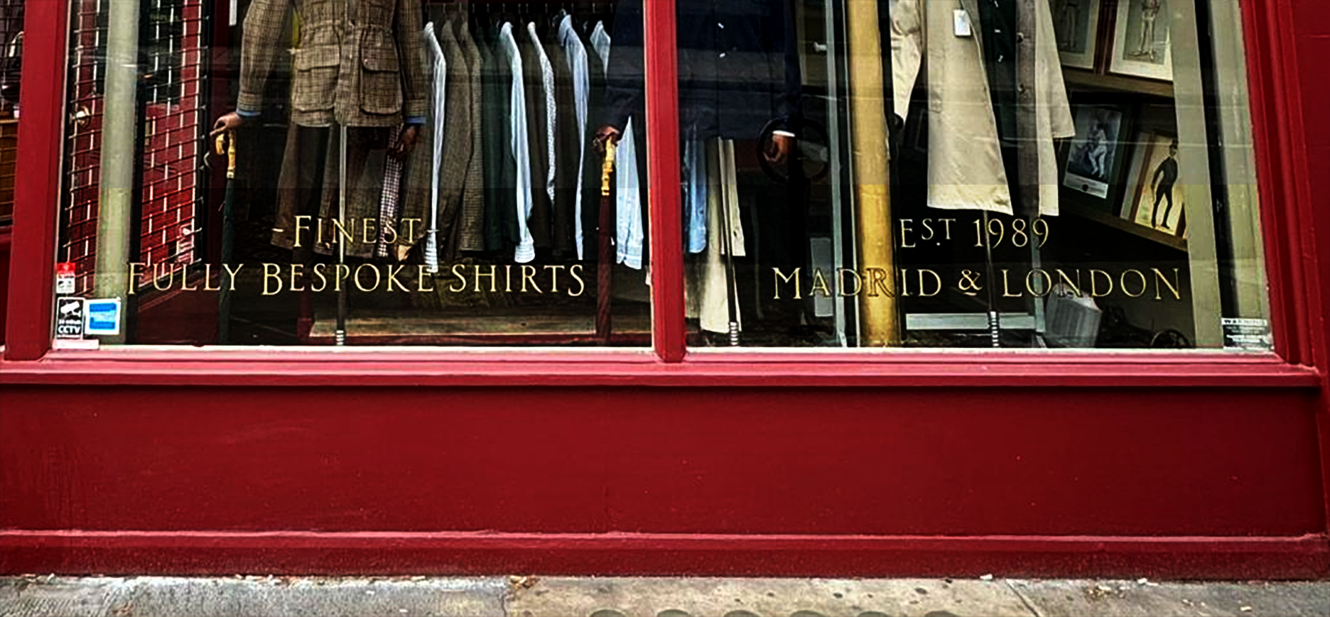 NGS Angel Gilding. Hand crafted Angel gilding, Santamaria Shirtmakers by NGS London