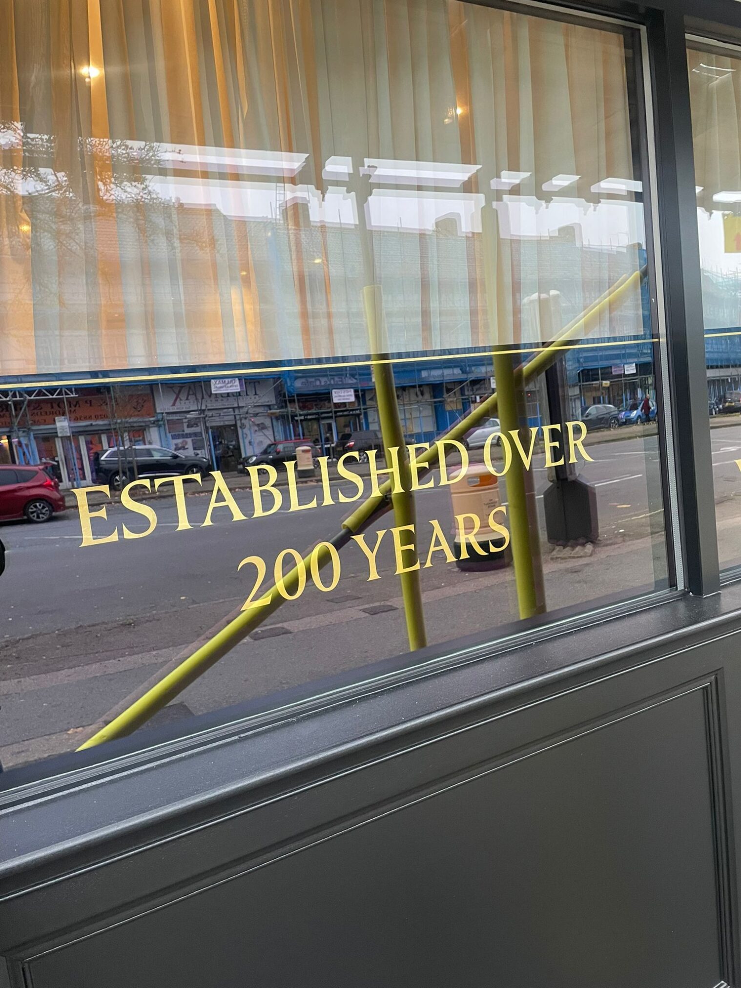 NEW Roman Letters of London's NGS sign writers.