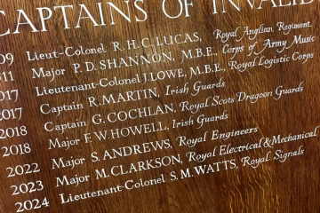 Honours Board Sign Writers, Chelsea Royal Hospital, London
