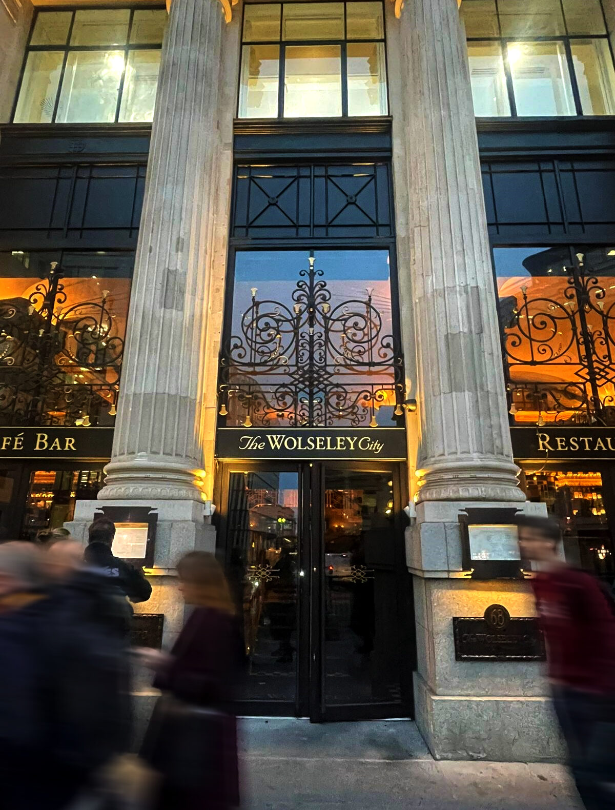 Gold Leaf Signage, London, Wolseley City NGS Gallery 001