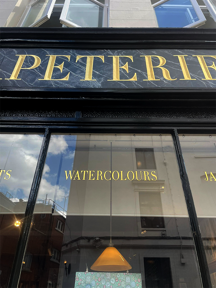 Traditional Signs of London.