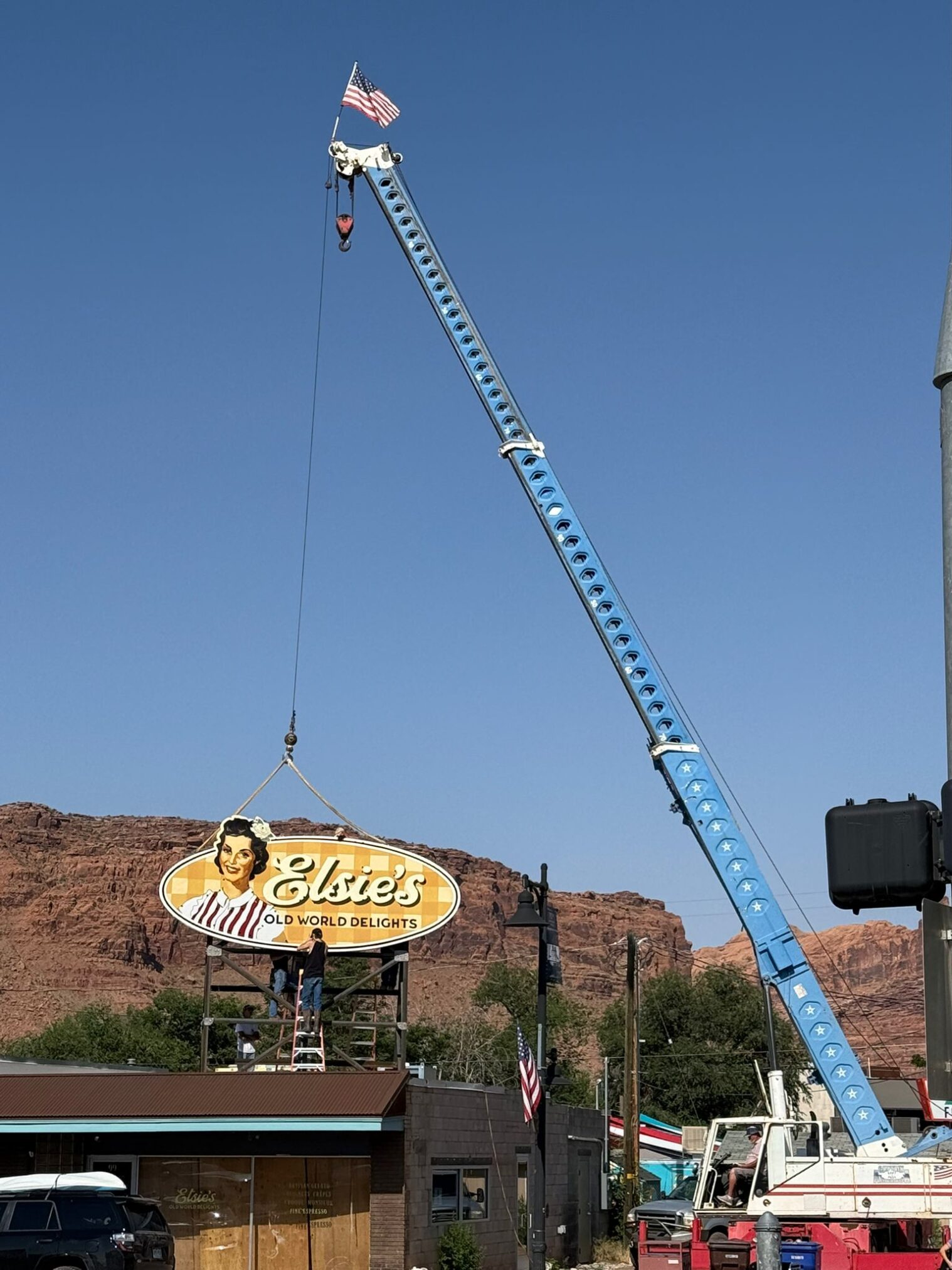 Elsie's Cafe Moab, Utah, Traditional Sign writer London 01 Elsie's USA, Most popular Hand Painted Sign writing. Hand Painted Signs by Nick and Seraina, Sign writing by Nick & Seraina. Baumgartner We understand how important good signage is to your brand and strive to give you an edge and clear, beautiful identity.. Nick and Seraina lettering |  NGS Font Creators, Sign Designer and the world's finest Sign Writers.
At NGS the creative flexibility of our custom typographical work has become an absolute, catapulting us into new opportunities as trend leading Lettering Artists, From the mid-eighties onwards, typographic design embraced digital tools in earnest, moving on with a big step again technologically and losing in the factory floor culture, the raw smell of ink, clatter of cast iron and steel, and acquired the senses bereft of manual, blue collar contact with the birth of DTP - Desk-Top-Publishing.

Transformers of Classical Type and and Modern era Tags

Today we have today an industry standard creative sign design studio that projects a talent and capability to design for corporates and retail legends. Our new-school approaches compliment our Heritage London reverse glass gilding reputation. We now include full font creation lab aiding our powerful graphic design work, sitting alongside everything we do that drips with paint.

NGS Font development 
Font designer NGS Illustrations, Murals Sign writing Gilding, #footnote#handmadeletters

NGS Fonts

Originators of Type and Tags

NGS Font development