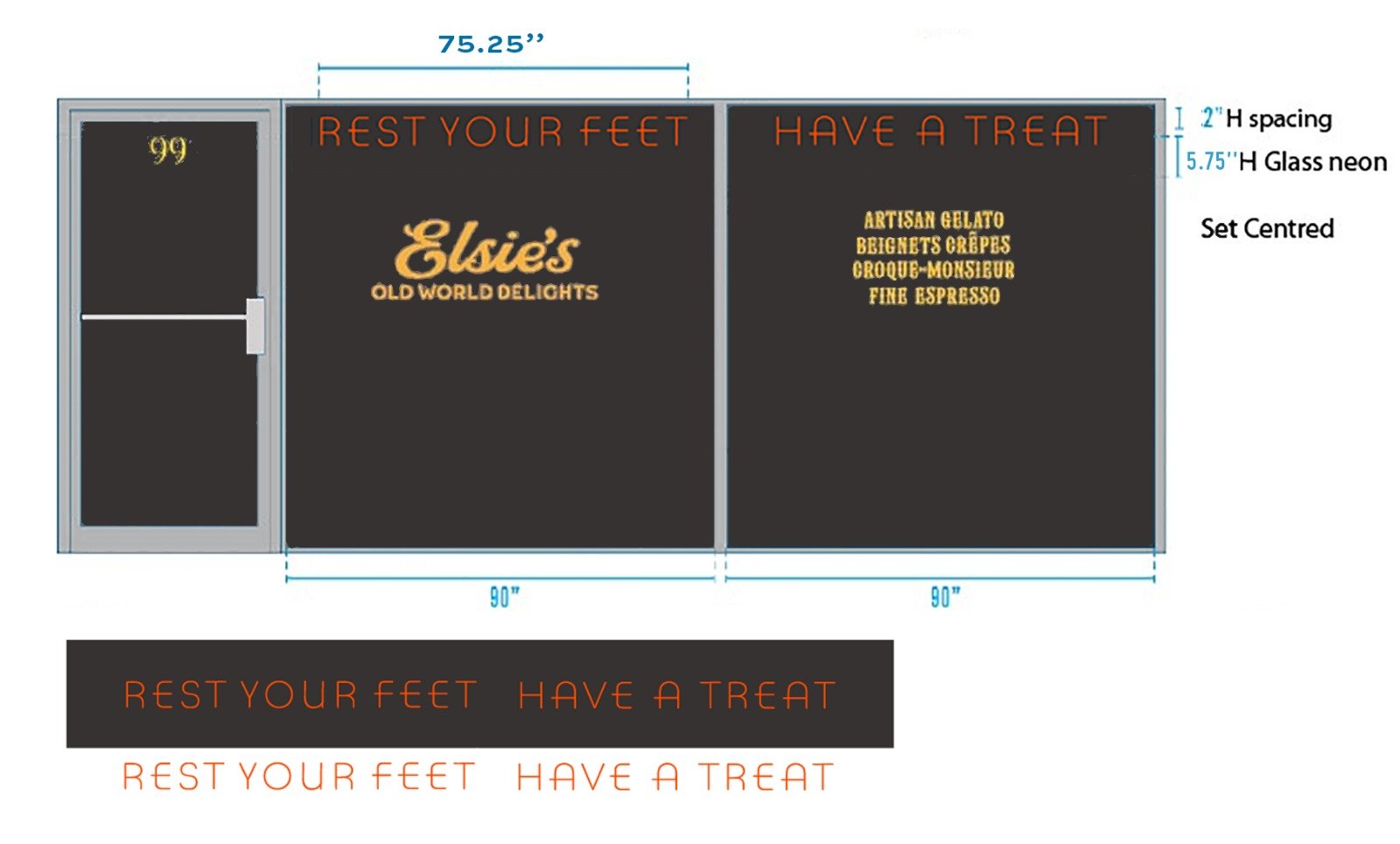 Elsie's of Moab, Jailhouse cafe Moab Utah., NGS Brand design