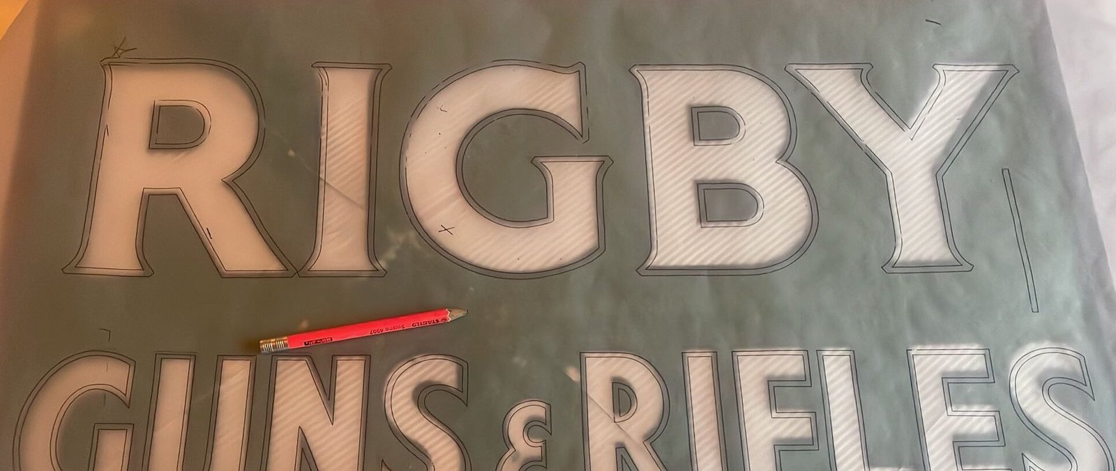 Rigby Guns makers, NGS restoration sign writiers