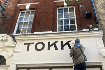 TOKKIA Nick Garrett Leading London Sign artist