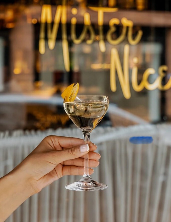 Mister Nice in Mirrored gold leaf by NGS