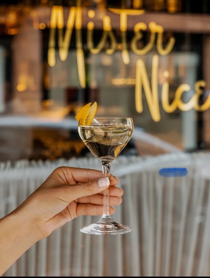 Mister Nice in Mirrored gold leaf by NGS