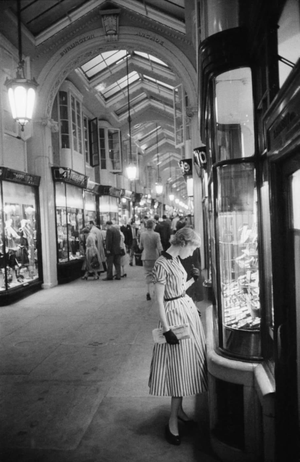 Burlington arcade then and now. Featuring signwriting by NGS London sign writers
