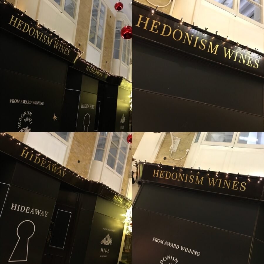 Burlington arcade then and now. Featuring signwriting by NGS London sign writers